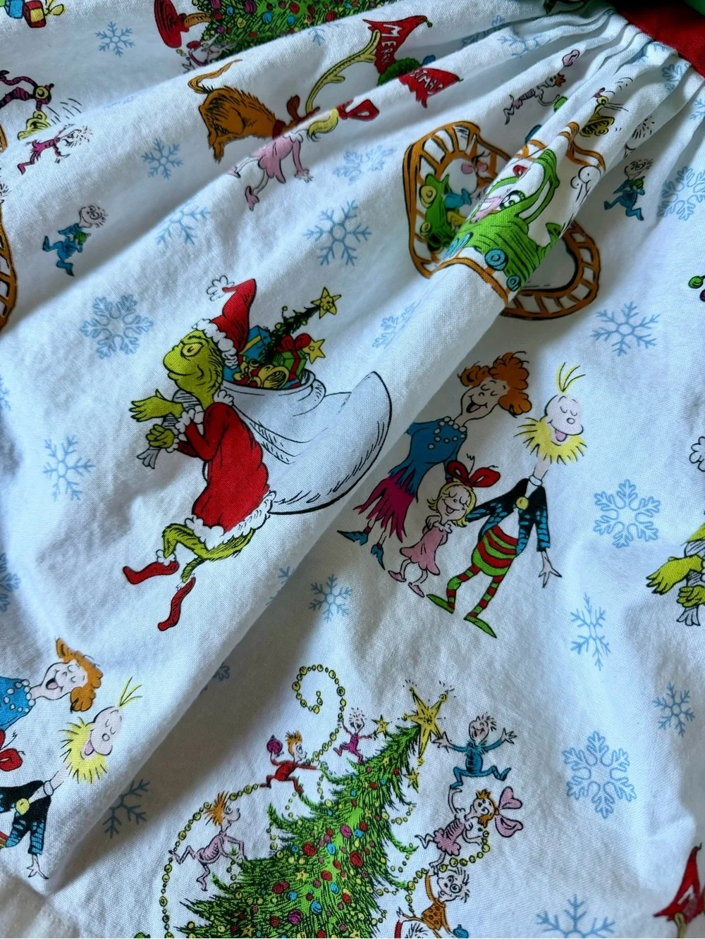 Handmade Dr Seuss How The Grinch Stole Christmas Holiday Dress